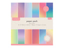 Crafters Companion 12” x 12 Paper Pad - Pearl Ombre