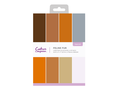 Crafter's Companion 5"x7" Card Pad - Feline Fur