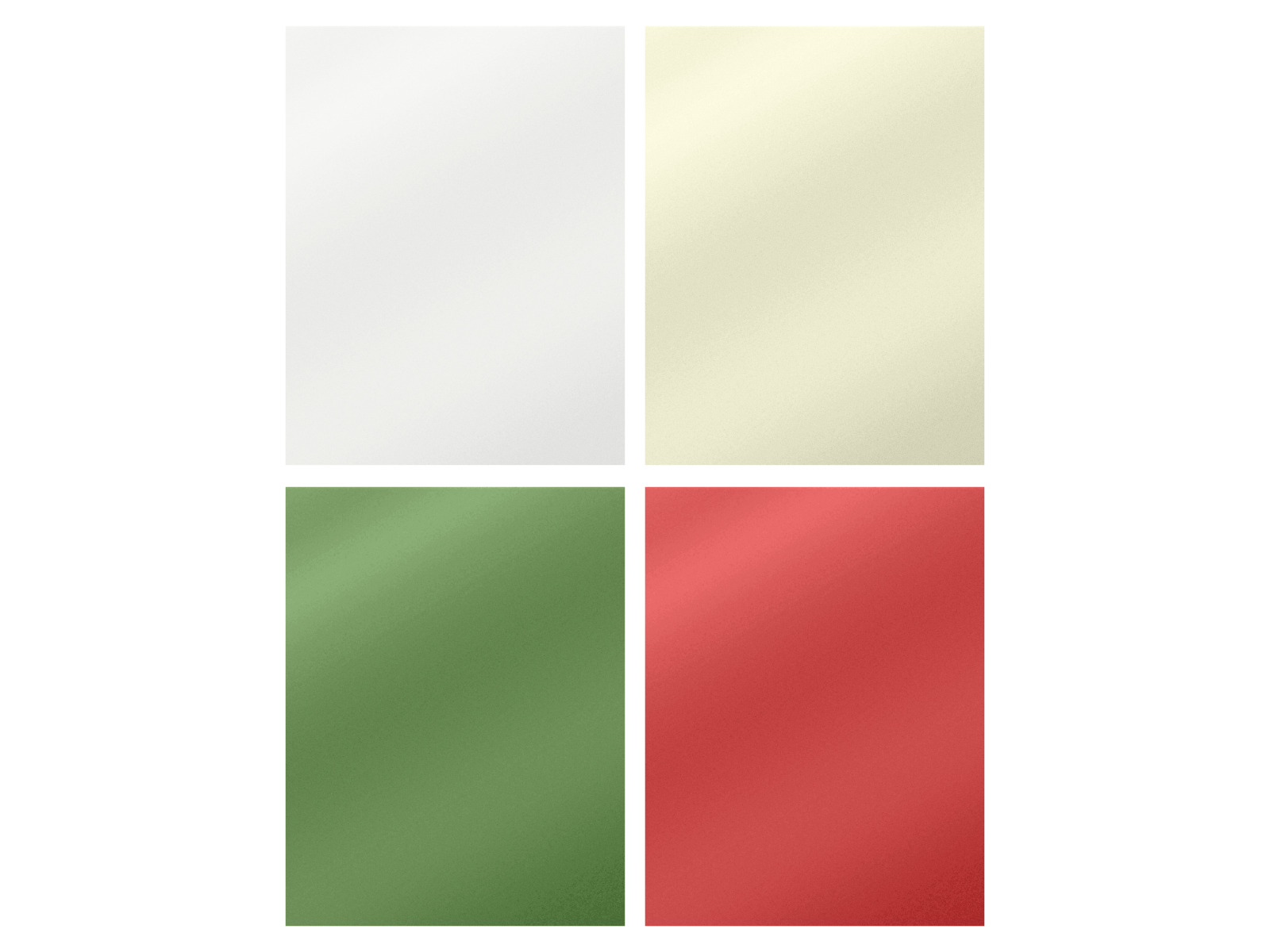 Crafter's Companion 8.5"x11" Pearl Card Pack - Hint of Christmas 