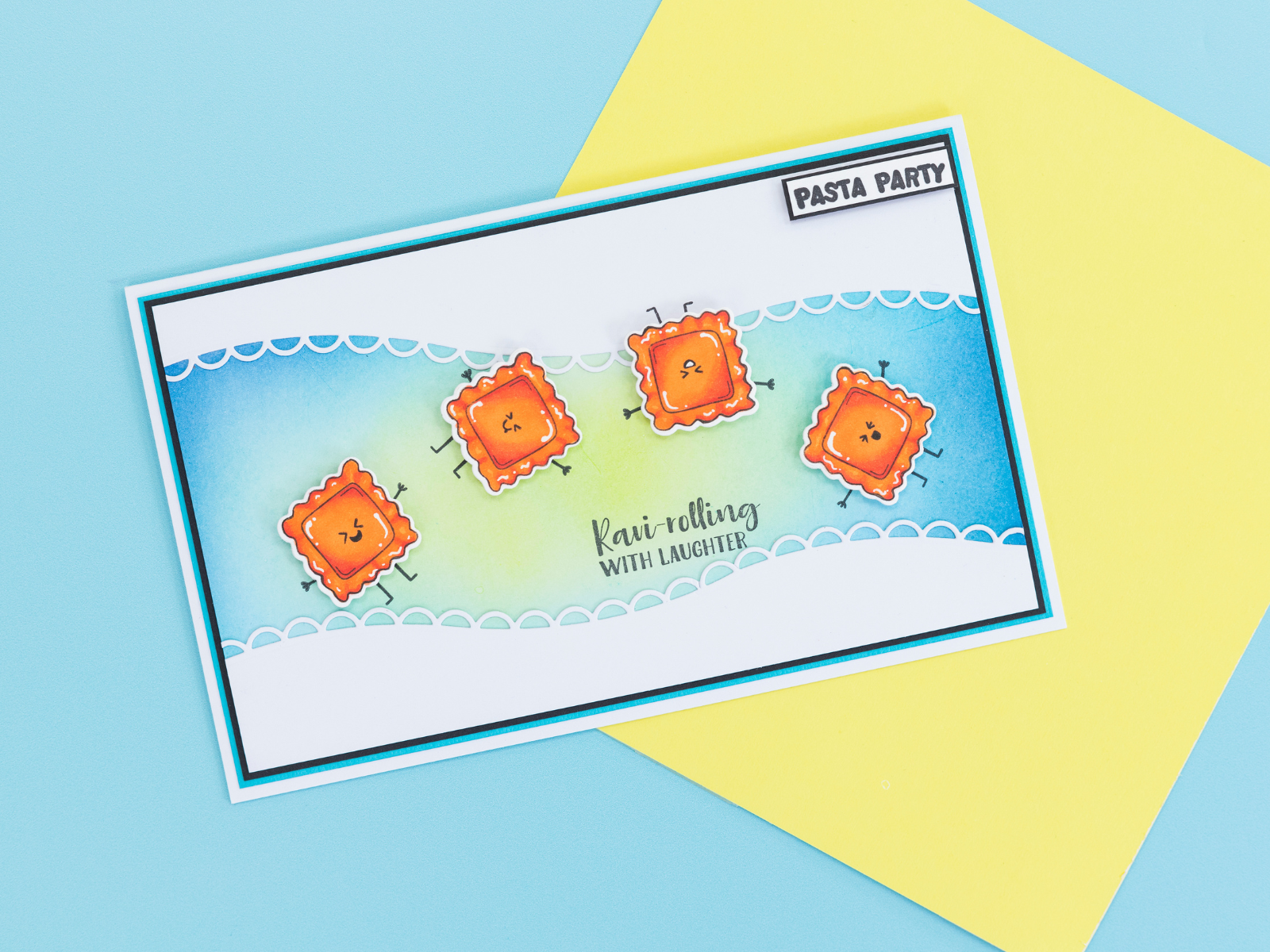 Crafter’s Companion Pasta La Vista Stamp & Die - Pasta Party