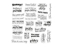 Crafter’s Companion Pasta La Vista Photopolymer Stamp - Anything is Pastable