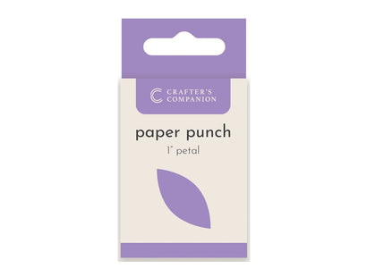Crafter’s Companion Paper Punch - Petal 1"