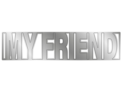 Crafters Companion - Stamp & Die Set - My Friend, You’re The Best