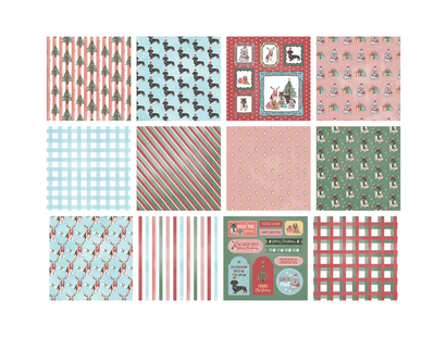 Crafter's Companion Santa Paws 6"x6" Paper Pad