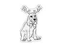 Crafter's Companion Santa Paws Stamp and Die - Beagle