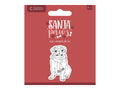Crafter's Companion Santa Paws Stamp and Die - Pug