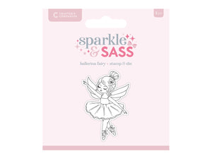 Crafters Companion Stamp & Die - Ballerina Fairy
