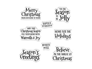 Crafter's Companion Stamp & Die - Christmas Cabin