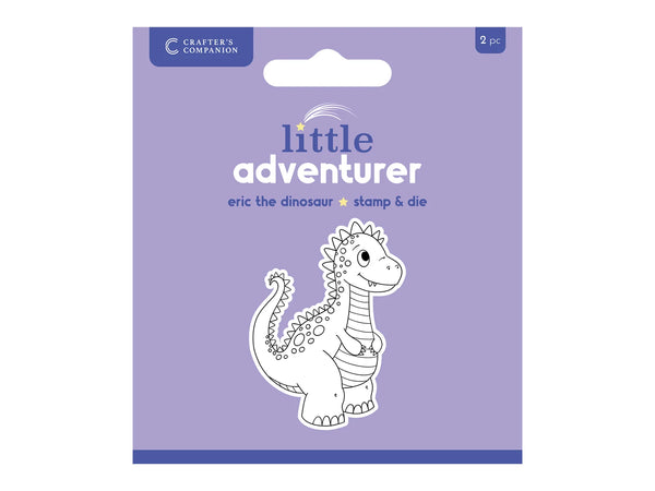 Crafters Companion Stamp & Die - Eric the Dinosaur
