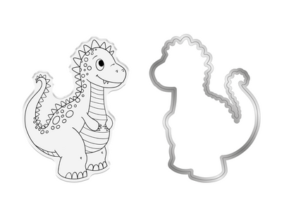 Crafters Companion Stamp & Die - Eric the Dinosaur