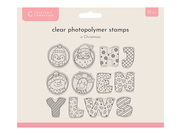 Crafter's Companion Photopolymer Stamp - O Christmas
