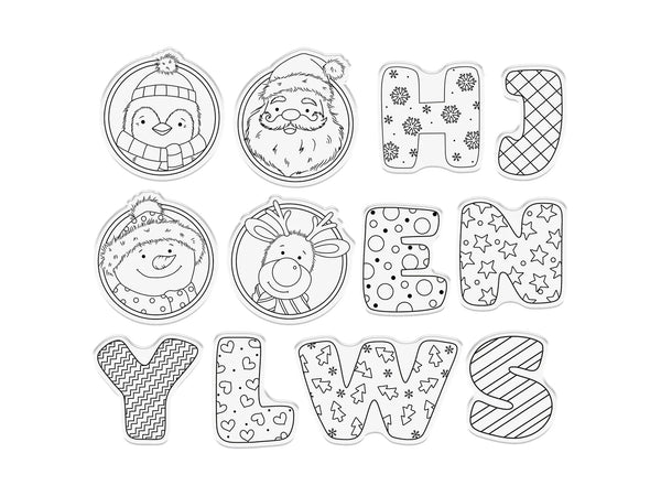 Crafter's Companion Photopolymer Stamp - O Christmas