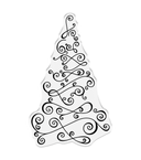 Crafter's Companion Stamp, Die and Stencil Set - Christmas Tree