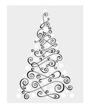 Crafter's Companion Stamp, Die and Stencil Set - Christmas Tree