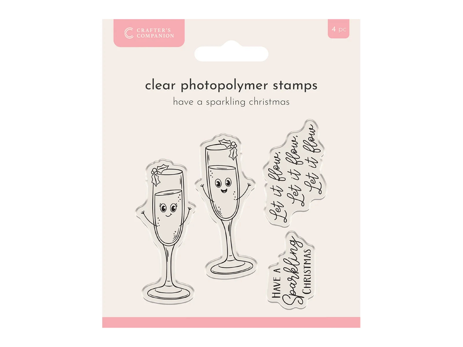 Crafter’s Companion Photopolymer Stamp - Have a Sparkling Christmas