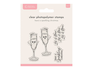 Crafter’s Companion Photopolymer Stamp - Have a Sparkling Christmas