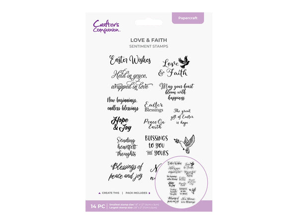 Easter Sentiment Stamp Set