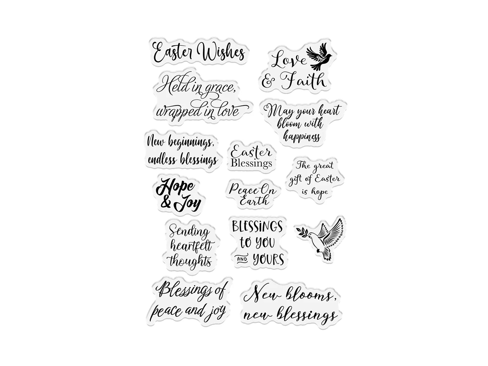 Easter Sentiment Stamp Set