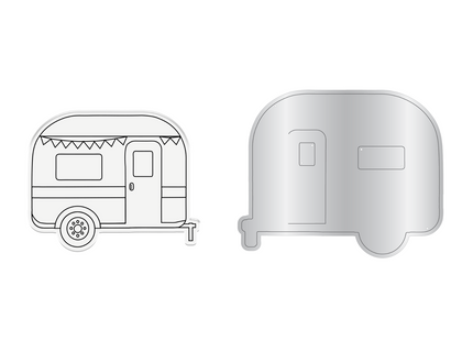 Crafters Companion The Great Outdoors Stamp & Die Set - Adventure Awaits