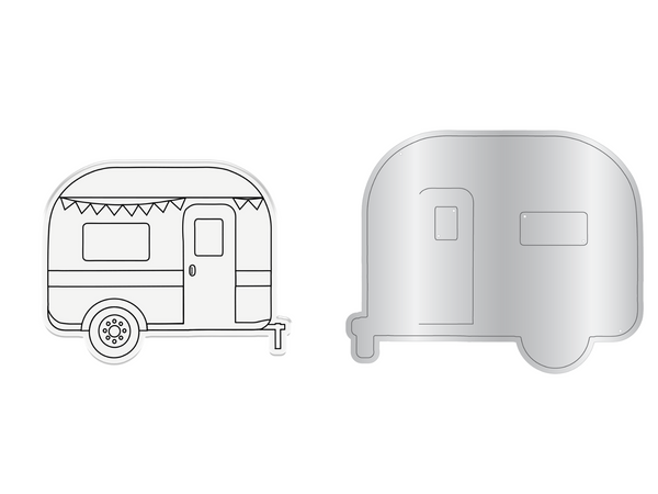 Crafters Companion The Great Outdoors Stamp & Die Set - Adventure Awaits