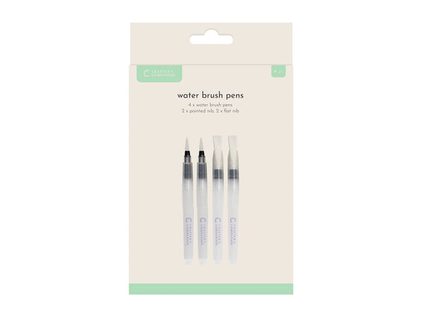 Crafter’s Companion Tool - Water Brush Pens 4 Pack 