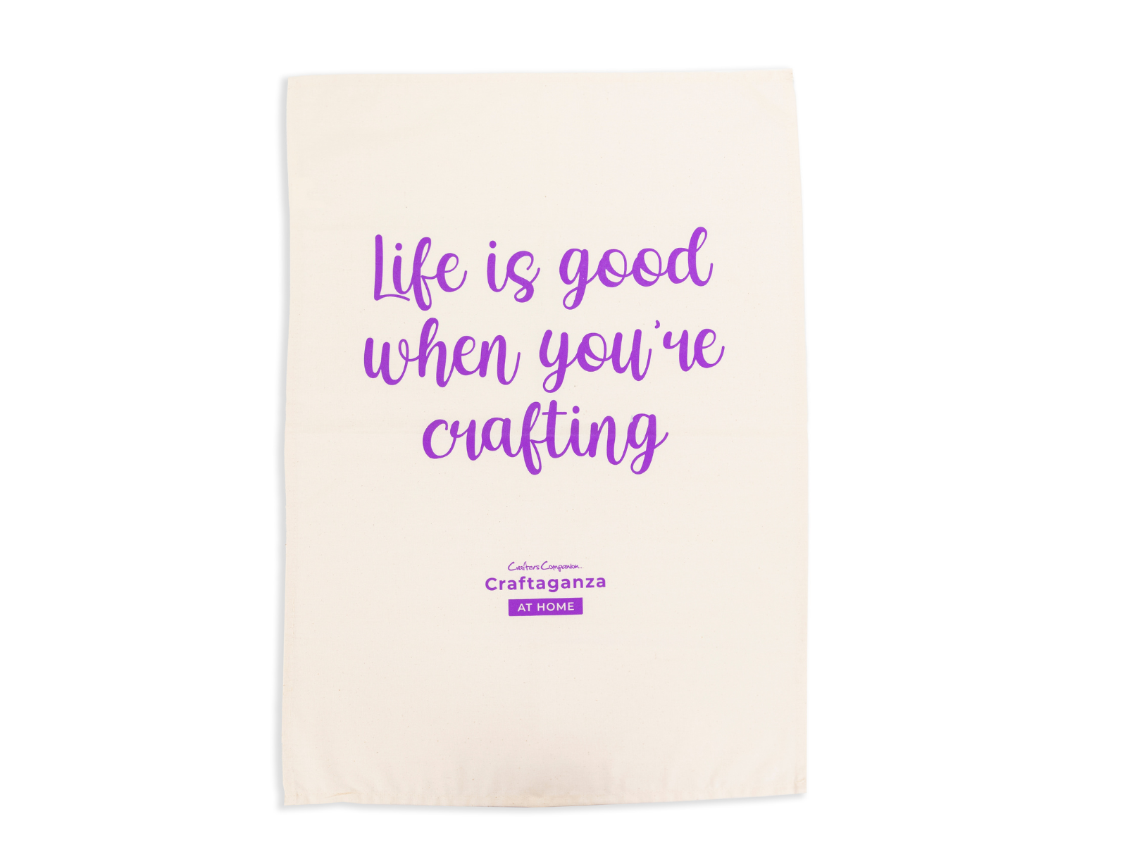 Crafters Companion Tea Towel - Craftaganza