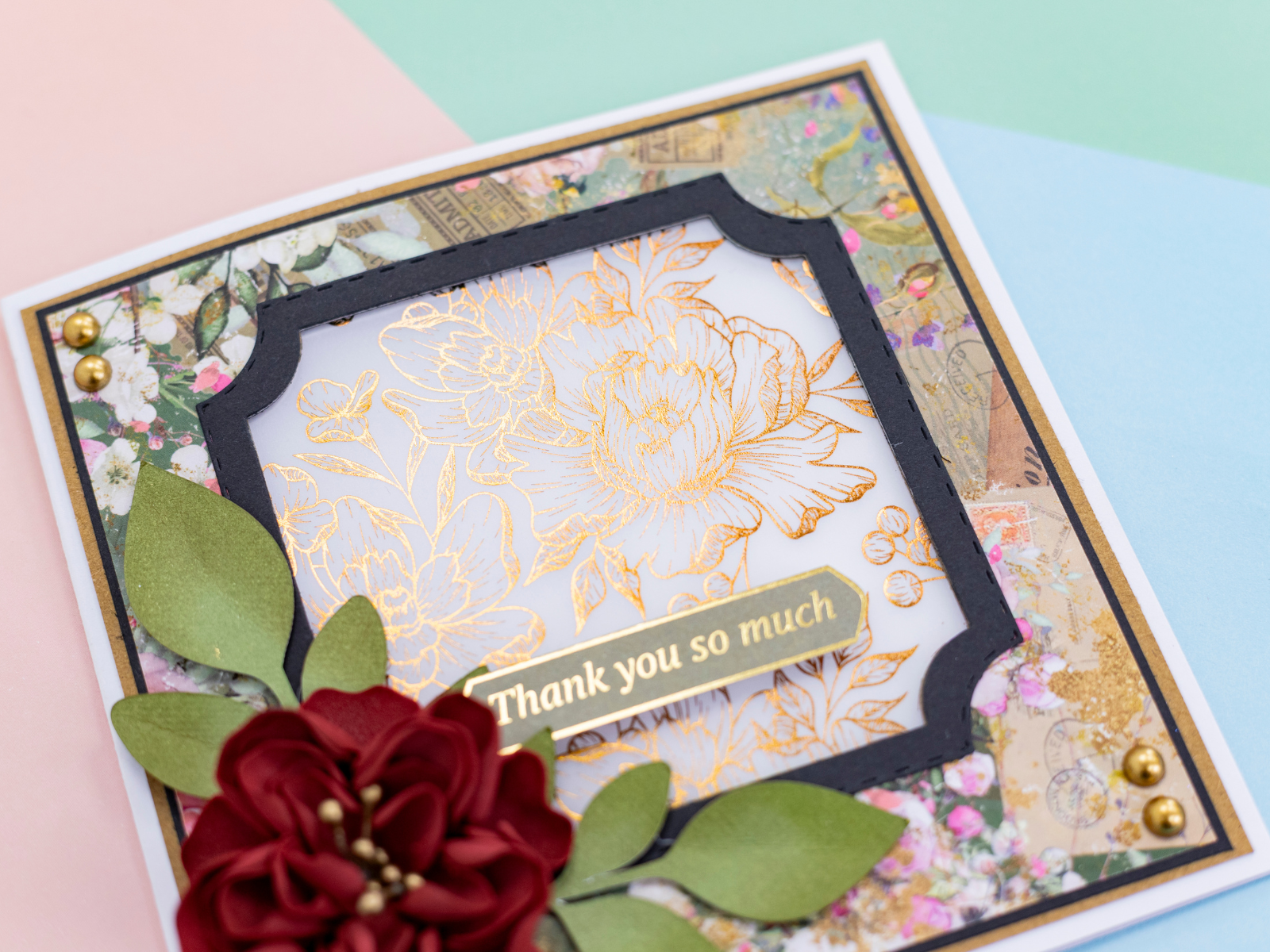 Crafter's Companion 8"x8" Vellum Pad - Heirloom Patterns