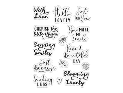 Wildwood Whismy - Whimsical Sentiments Stamp Set