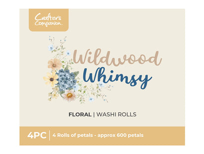 Wildwood Whismy - Floral Washi Rolls