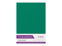 Crafter's Companion Centura Pearl Single Colour A4 10 Sheet Pack - Xmas Green