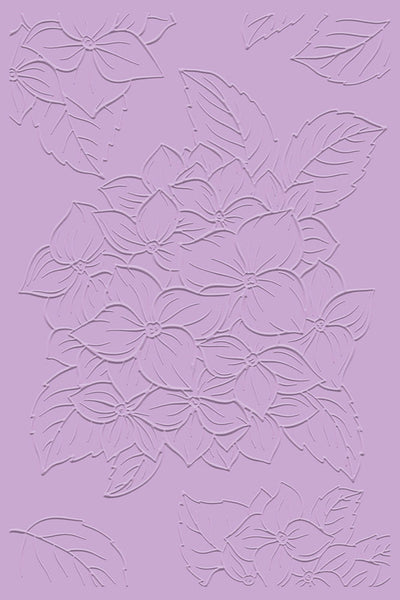 Gemini Illustrated Embossing Folder - Butterfly Hydrangea