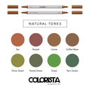 Colorista - Art Marker - Natural Tones 8pc