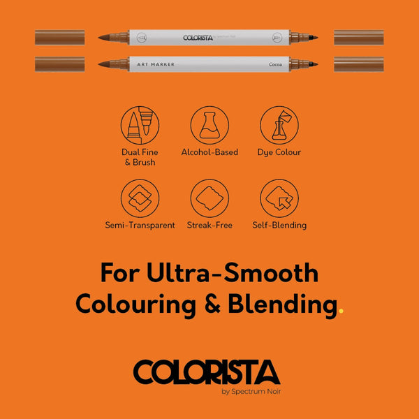 Colorista - Art Marker - Natural Tones 8pc