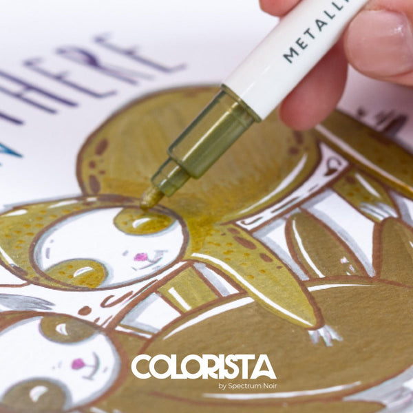 Colorista - Metallic Marker - Essential Metallics 8pc