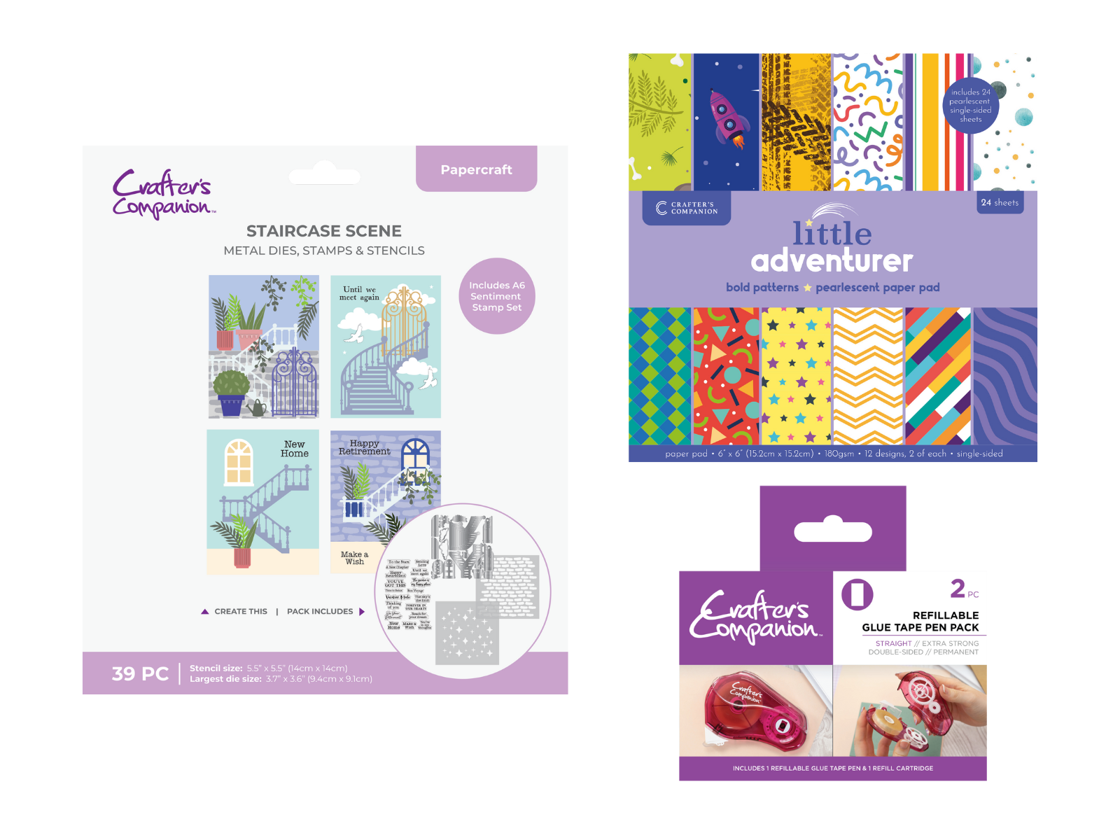 Crafter's Companion Staircase Scene SHOWSTOPPER