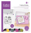 Crafter's Companion Interchangeable Stamp - 6x6 - Wild meadow