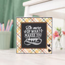 Crafter's Companion - Photopolymer Stamp - Makes you happy