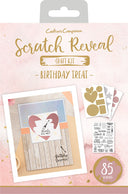 Crafters Companion - Scratch Reveal Cardmaking Kit - Birthday Treat