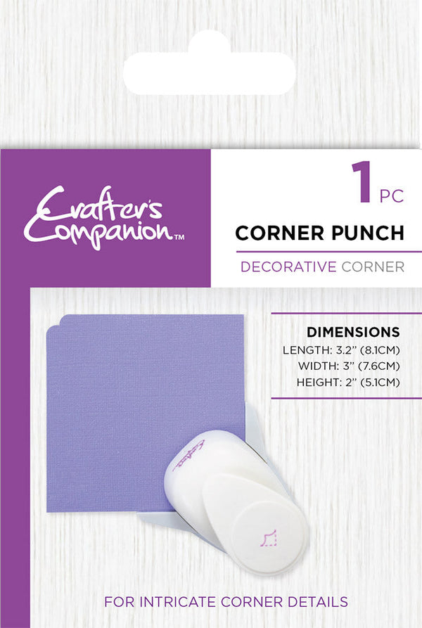 Crafter's Companion 6 Piece Corner Punch Collection