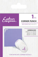 Crafter's Companion 6 Piece Corner Punch Collection