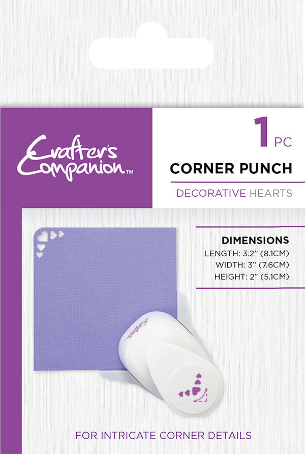 Crafter's Companion 6 Piece Corner Punch Collection