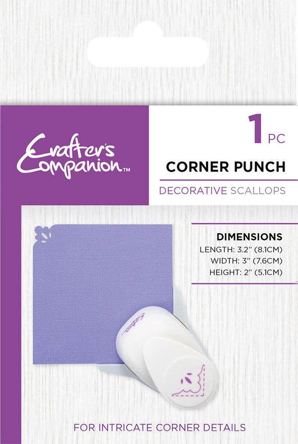 Crafter's Companion 6 Piece Corner Punch Collection