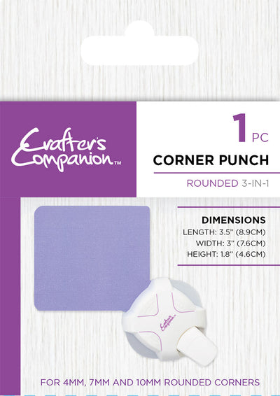 Crafter's Companion 7 Piece Corner Punch Collection