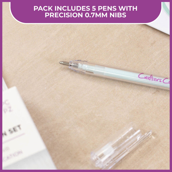 Crafter's Companion Ball Point Glue Pen Set (5PK)