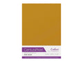 Crafter's Companion Centura Pearl Single Colour A4 10 Sheet Pack - Old Gold