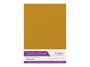 Crafter's Companion Centura Pearl Single Colour A4 10 Sheet Pack - Old Gold