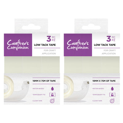 Crafters Companion Low Tack Tape 2pk