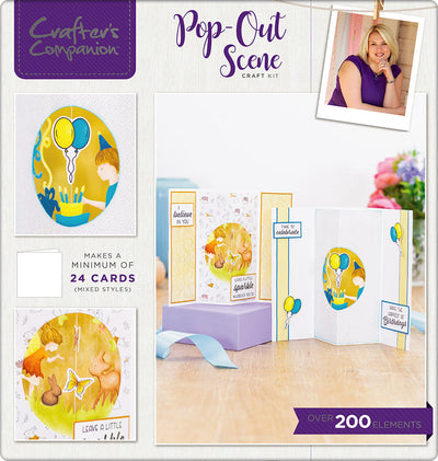 Crafter's Companion Monthly Craft Kit - Pop-Out Scene Craft Kit