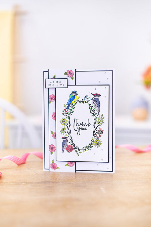 Crafter's Companion Photopolymer Stamp - Birds & Branches