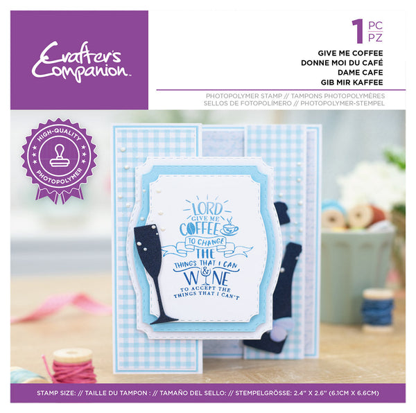 Crafter's Companion Quirky Sentiment Stamps Collection